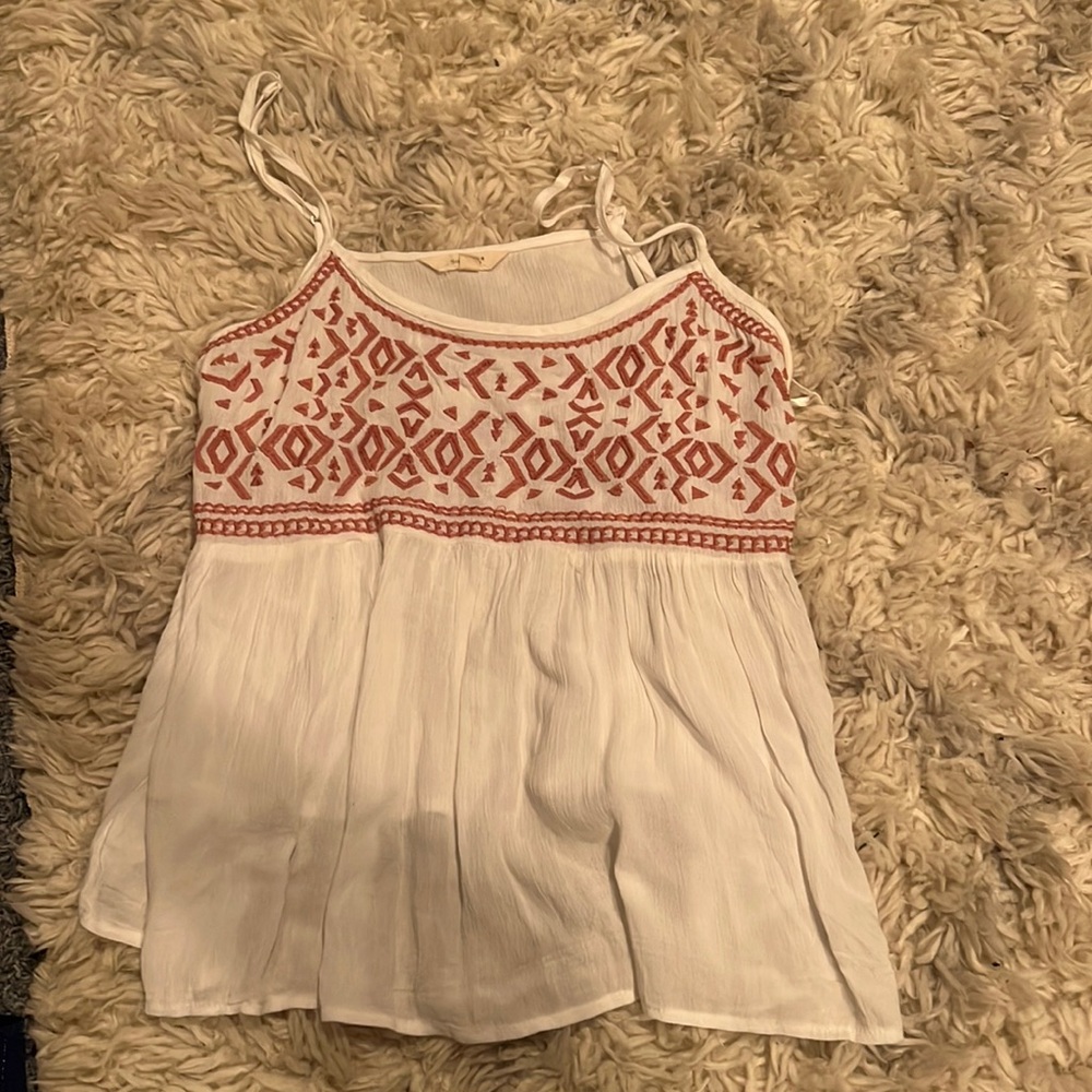 Size large cute summer tank!